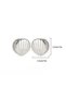 Silver Oyster Earrings - 6