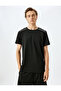 Short Sleeve Crew Neck Printed Sports T-Shirt - 3