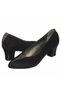 40 - 41 - 42 - 43 - 44 Kdr1019 Black Suede Large Size Women's Shoes Comfortable Wide Fit New Season - 3
