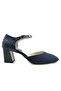 40 - 41 - 42 - 43 - 44 9797 Navy Blue Suede Large Size Shoes - 4