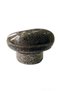 Light Gray - Smoked - Porcelain Handle Cabinet Drawer Furniture Kitchen Children's Handle Button Stone Gray - Stk0142