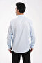 Yi̇ği̇tteki̇n Men's Shirt with Satin Stitching Detail - 2
