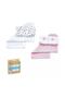 Muslin Handkerchiefs 4-Piece Colorful Rings - 2