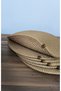 13 piece 32 cm gold color saucepan set / bread basket / coaster american service / coffee presentation - 6