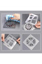 10 Pieces Bathroom Drain Strainer Hair Catcher Strainer Bath Shower Drain Anti-Clogging Strainer - 3