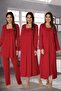 Long Sleeve Maternity Maternity Nightgown Sleepwear Set