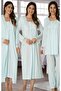 Long Sleeve Maternity Maternity Nightgown Sleepwear Set