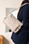 Women's Crossbody Postman Shoulder Bag with Long Strap 5 Compartments Rc2053 - 2
