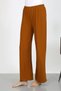 Fashion Line Women's Wrapped Fabric Light-Flexible Pants 210074   Coffee - 8