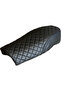 Kuba Cg 50 Pro - Motorcycle Seat Cover, Simple Black, Compatible Other Cg - 4