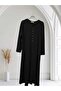 Women's Plus Size Narcissus Jacquard Hijab Dress - 4