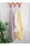 Multi-Purpose Muslin Blanket Set of 3 Muslin Newborn Baby Blankets, 100% Cotton Muslin Fabric, 80X80Cm - 2