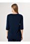 Crew Neck Sequin Embroidered Women's Blouse Lcwaikiki Classic - 4