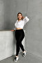 Plus Size High Waist Body-Hugging Sports Leggings 038396 - 5