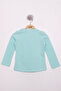 Girl's Chest Sequin Embroidered T-Shirt - 2