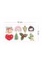 New Year Themed Mini Opaque Sticker Set / Phone-Notebook-Laptop Sticker (1 Set / 8 Stickers) - 2