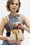 Sç Byn1051 Women's Hand & Crossbody Bag Beige