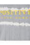 تي شيرت Positive Vibes - رمادي اللون - 3
