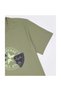 Tričko Converse Distort Tee, zelené, pánské - 4
