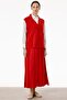 Rayon Vest Skirt Set - Mercan