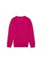 Girl's Fuchsia Crew Neck Basic Sweater 50288945-Vr023 - 2