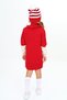 Girl's Dress Bunny Embroidered Beret and Neck Collar 3 Piece Set - 5