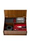 Hky 1414 Genuine Leather Men's Wallet & Card Holder and Belt Set