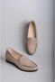 Select 0011 genuine leather wedge heel shoes (heel height: 3.5 cm) mink - 2