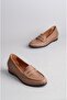 Select 0011 genuine leather wedge heel shoes (heel height: 3.5 cm) coffee - 7
