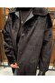 Women's Fur Look Thai Feather Fox Fabric Coat - 2