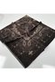 120X120 Ethnic Patterned Soft Cotton Scarf - Milk Coffee - 2