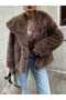 Stone Color Premium Fur with Cotton Lining