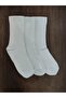 Men's White College Socks 3 Pairs Cotton Training Socks