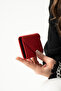 Genuine Leather Unisex Accordion Card Holder - 4