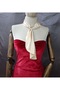 Ronja Satin Tie Scarf Neck Warmer in Nude Color - 7