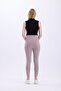 Ribbed Adjustable High Waist Stretchy Recovery Maternity Leggings - 6