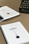 Undated Planner - with Hard and Flexible Plastic Cover - Steel Spiral - Special Series - Typewriter - 7