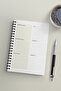Undated Planner - with Hard and Flexible Plastic Cover - Steel Spiral - Special Series - Typewriter - 4