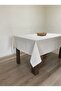 Vintage Buldan Crafted Plain Linen Tablecloth Square / Rectangular (Not Raw Fabric, It Is Buldan Linen) - 4
