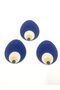 Evil Eye Bead Felt Ornament Set of 3 - 7