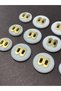 Trench Coat Jacket Button Set / Off White