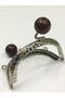 Bag and Wallet Clip Oval 20 Cm Model with Pearls - 5