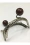 Bag and Wallet Clip Oval 20 Cm Model with Pearls - 7