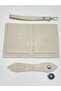Wallet kit / mesh wallet kit / CREAM