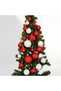 Christmas Tree Decoration Set 87 Pieces -Red-
