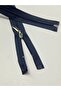 Abaya zipper fine teeth 110 cm DARK BLUE - 7