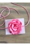 Necklace/choker Necklace/laced Satin Rose Necklace (CANDY PINK)