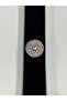 Stoned Button / Stoned Clip Button / Classic Model Button with Clip / 2.5 cm Silver - 3