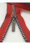Coat Coat Zipper 70 Cm Red - 8