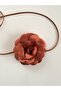 Necklace/choker Necklace/laced Satin Rose Necklace (CARCIN) - 3